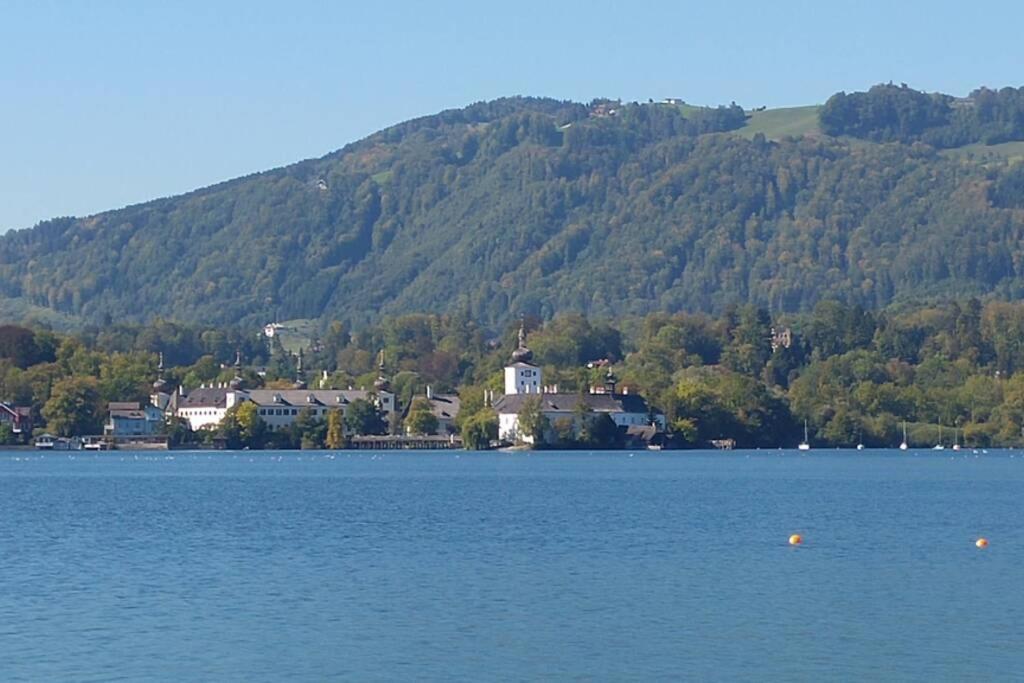 Altstadtwohnung Traunstein Mit Traunseeblick 1A Gmunden Buitenkant foto