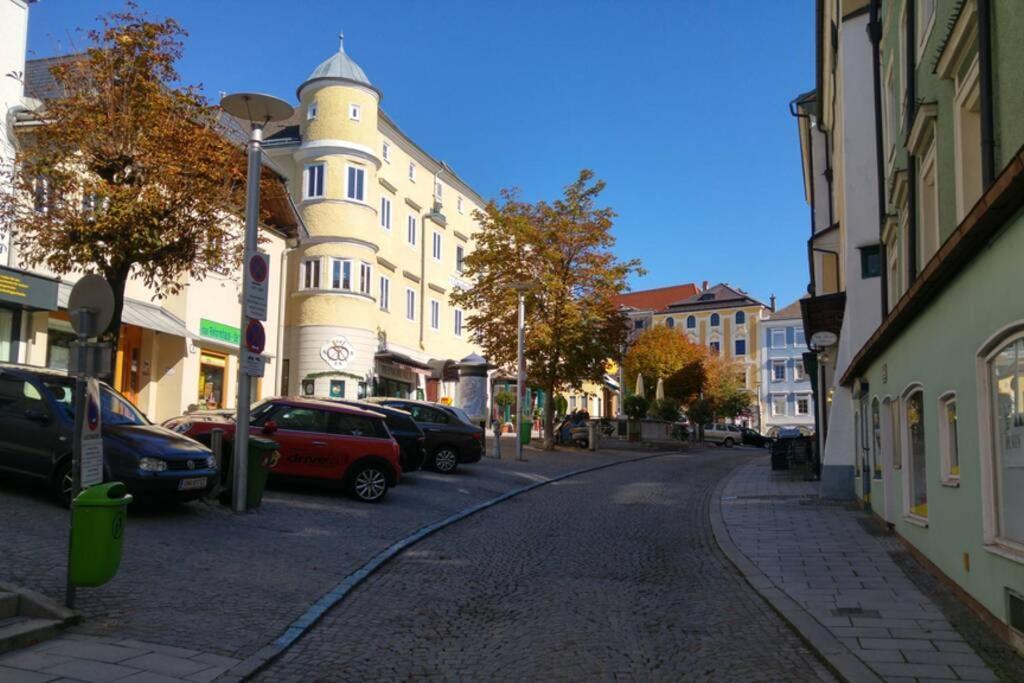 Altstadtwohnung Traunstein Mit Traunseeblick 1A Gmunden Buitenkant foto